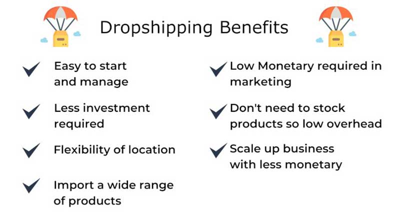 Dropshippping-Benefits